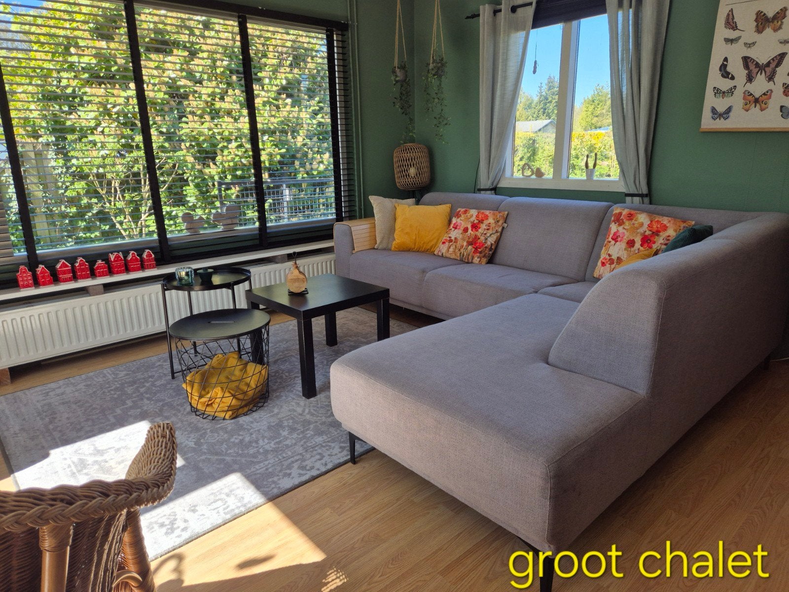 TE HUUR: groot chalet in Vierhouten