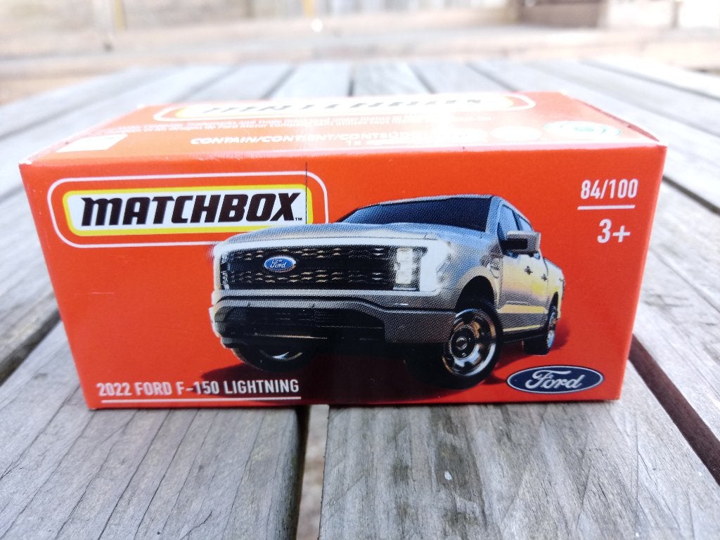 Ford F-150 Lightning '22 Matchbox, Ophalen, Nieuw, Auto