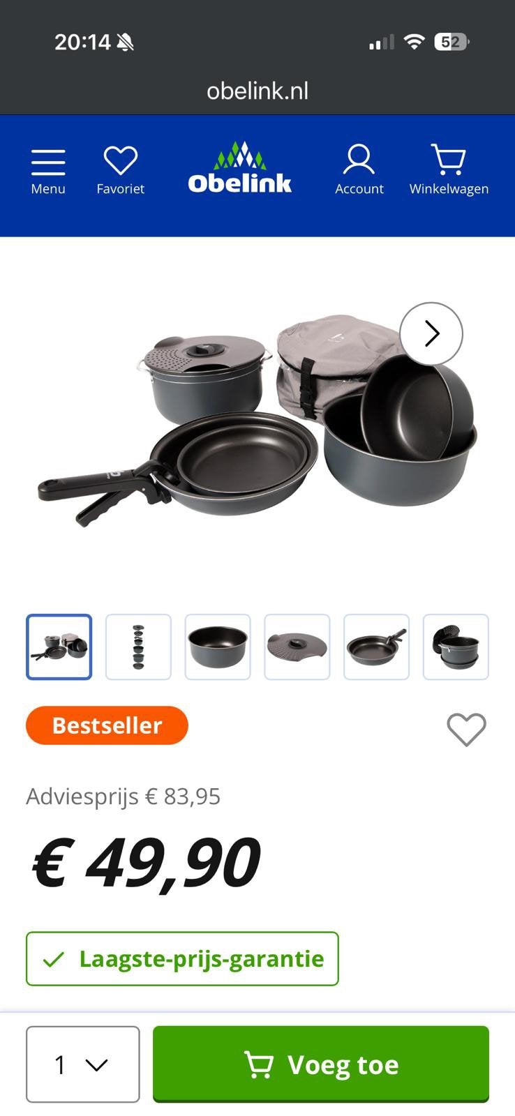 Trackingset pannen 7-delig Nieuw, Ophalen, Nieuw