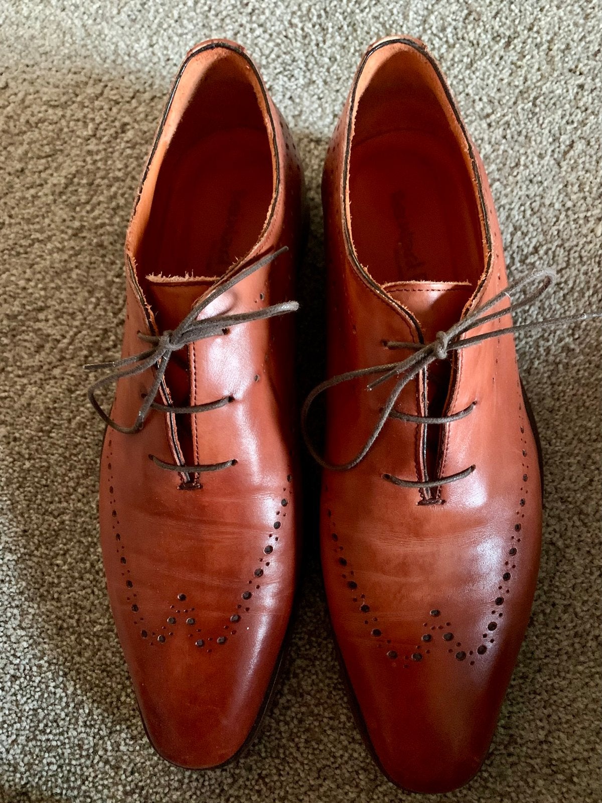 Stijlvolle herenschoenen, Ophalen of Verzenden, Zo goed als nieuw, Bruin