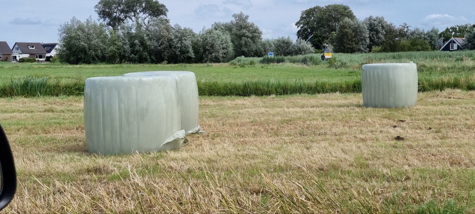 Ronde balen hooi, Dieren en Toebehoren, Dierenvoeding, Ophalen