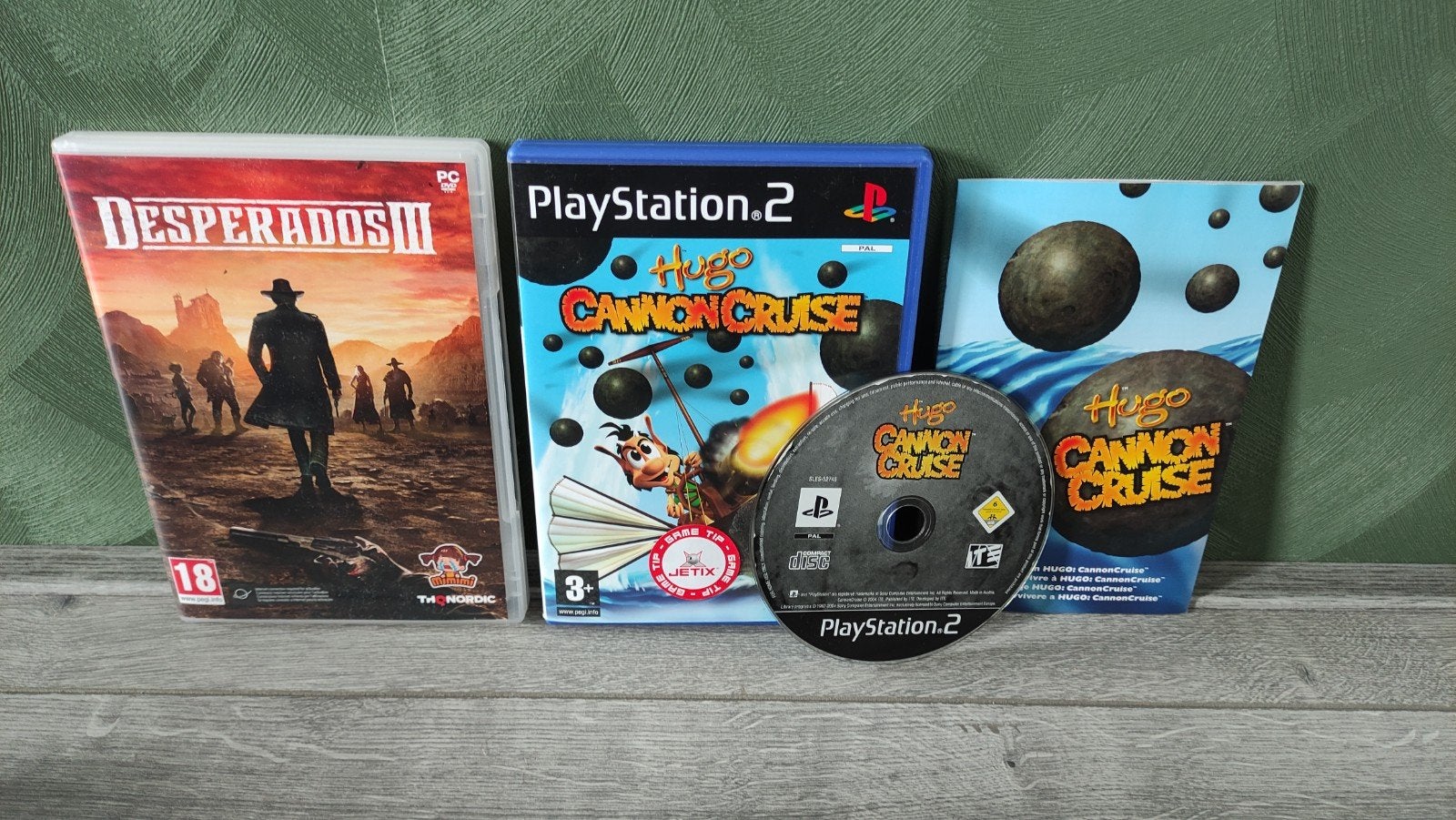 Hugo cannoncruise ps2 en gratis desperados 3 pc game, Spelcomputers en Games, Games | Sony PlayStation 2, Ophalen of Verzenden