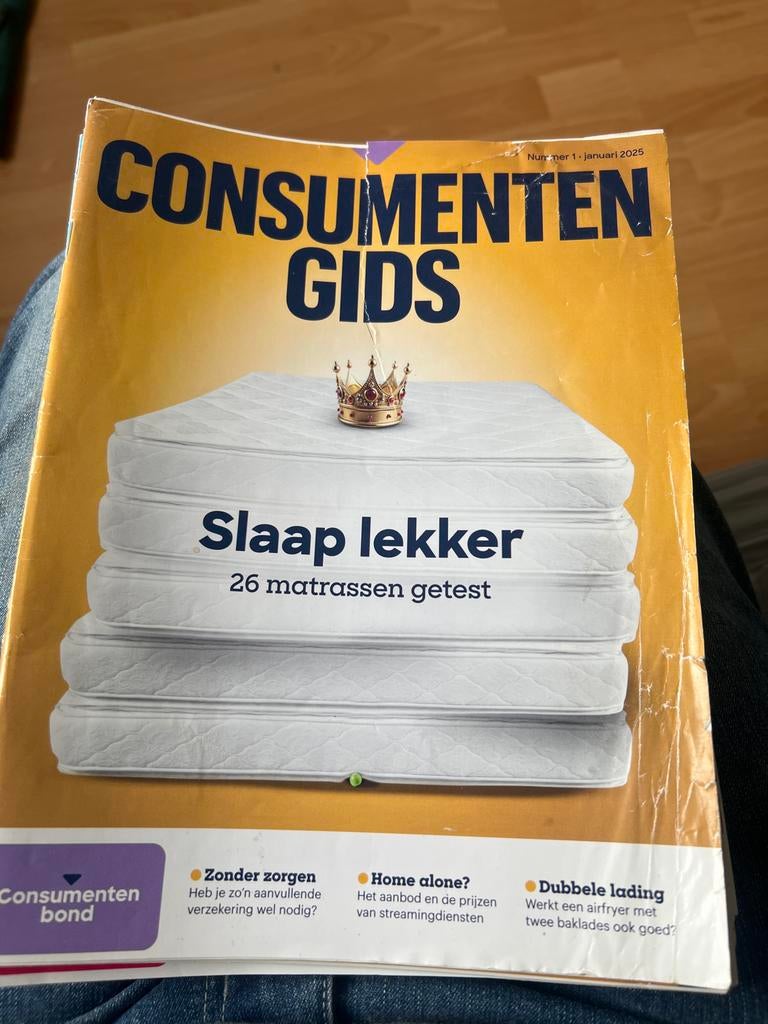 Consumentengids januari - oktober 2025, Ophalen of Verzenden, Gelezen, Overige typen
