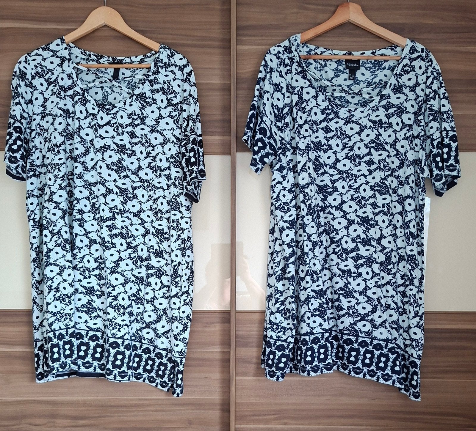 2 dames shirts, Kleding | Dames, Zwart, Ulla Popken, Zo goed als nieuw, Shirt of Top