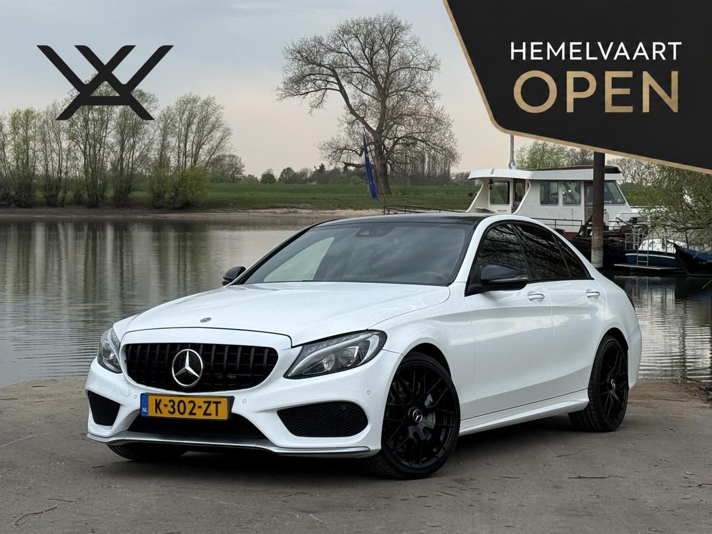 Mercedes-Benz C-klasse AMG 43 4MATIC | Panoramadak | Burmest, Auto's, Mercedes-Benz, Euro 6, 367 pk, Leder en Stof, Bedrijf