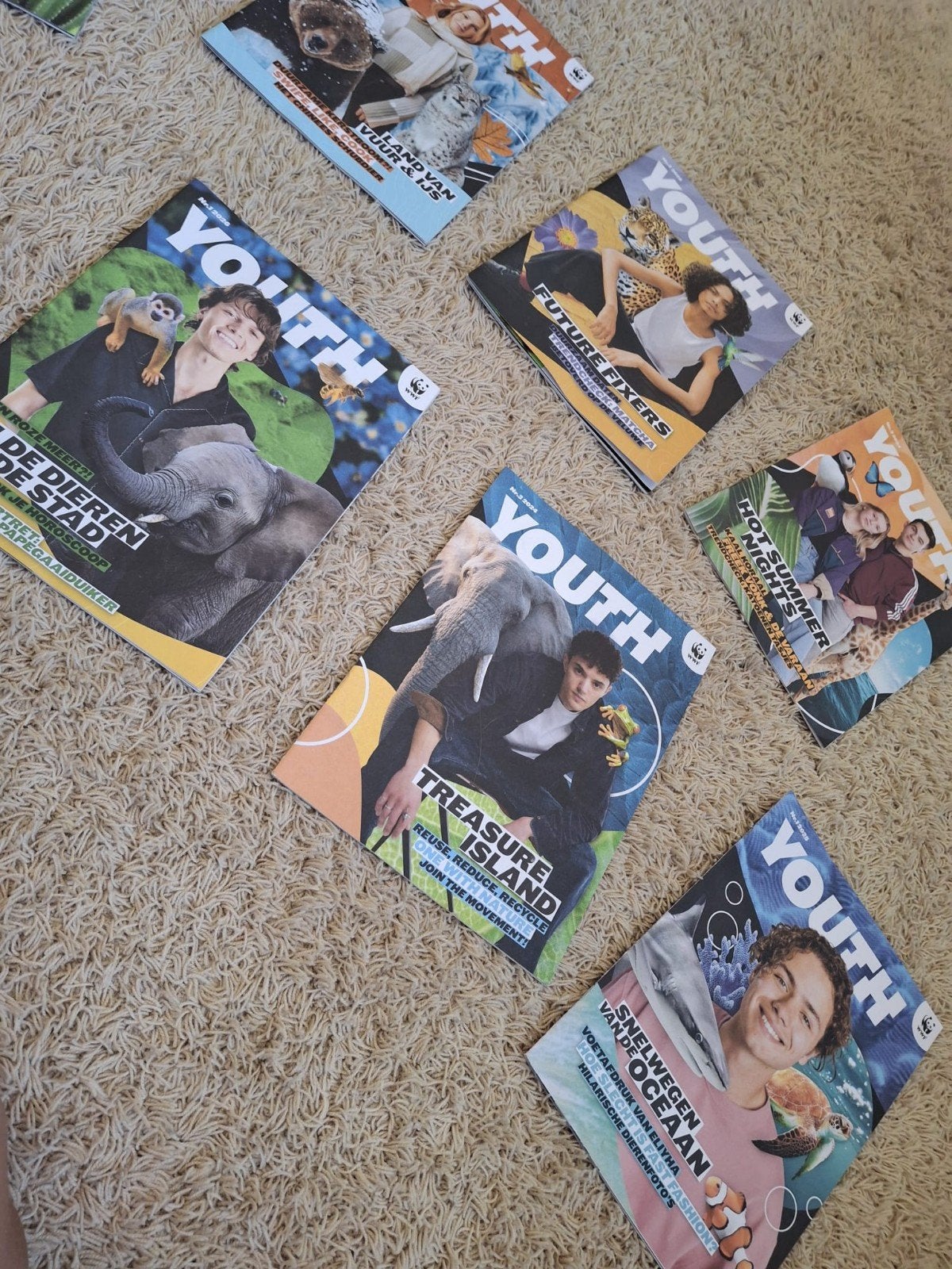 10 WWF YOUTH tijdschriften - Diverse edities 2024 en 2025, Boeken, Ophalen of Verzenden, Zo goed als nieuw, Wetenschap en Natuur