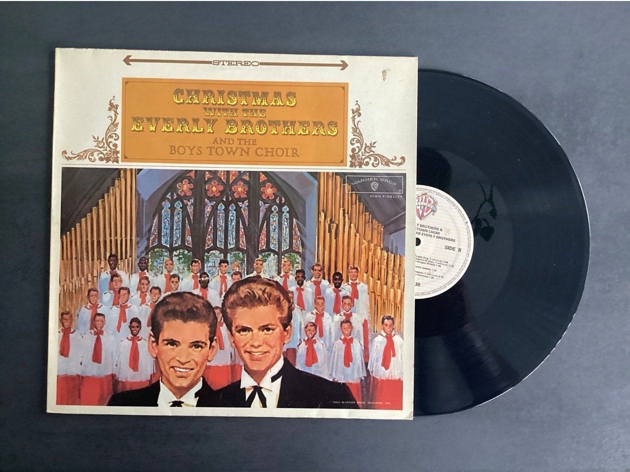 Christmas with The Everly Brothers and The Boys Town Choir, Ophalen of Verzenden, 12 inch, LP