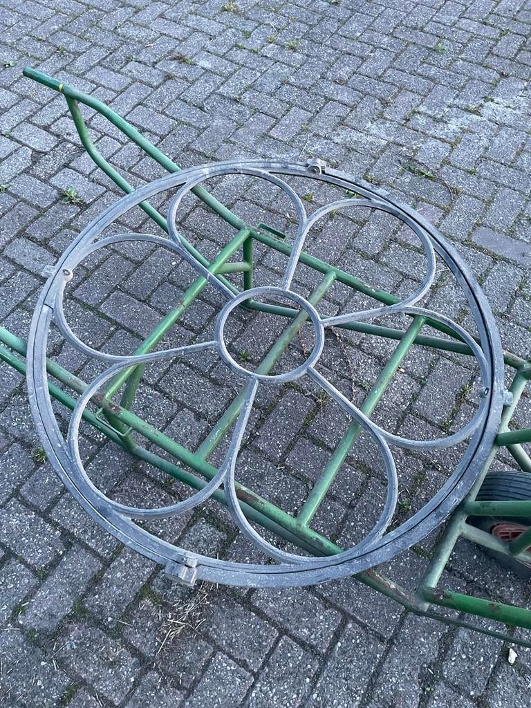 Stalraam decoratief gietijzer bloem, Ophalen, Gebruikt, Overige typen