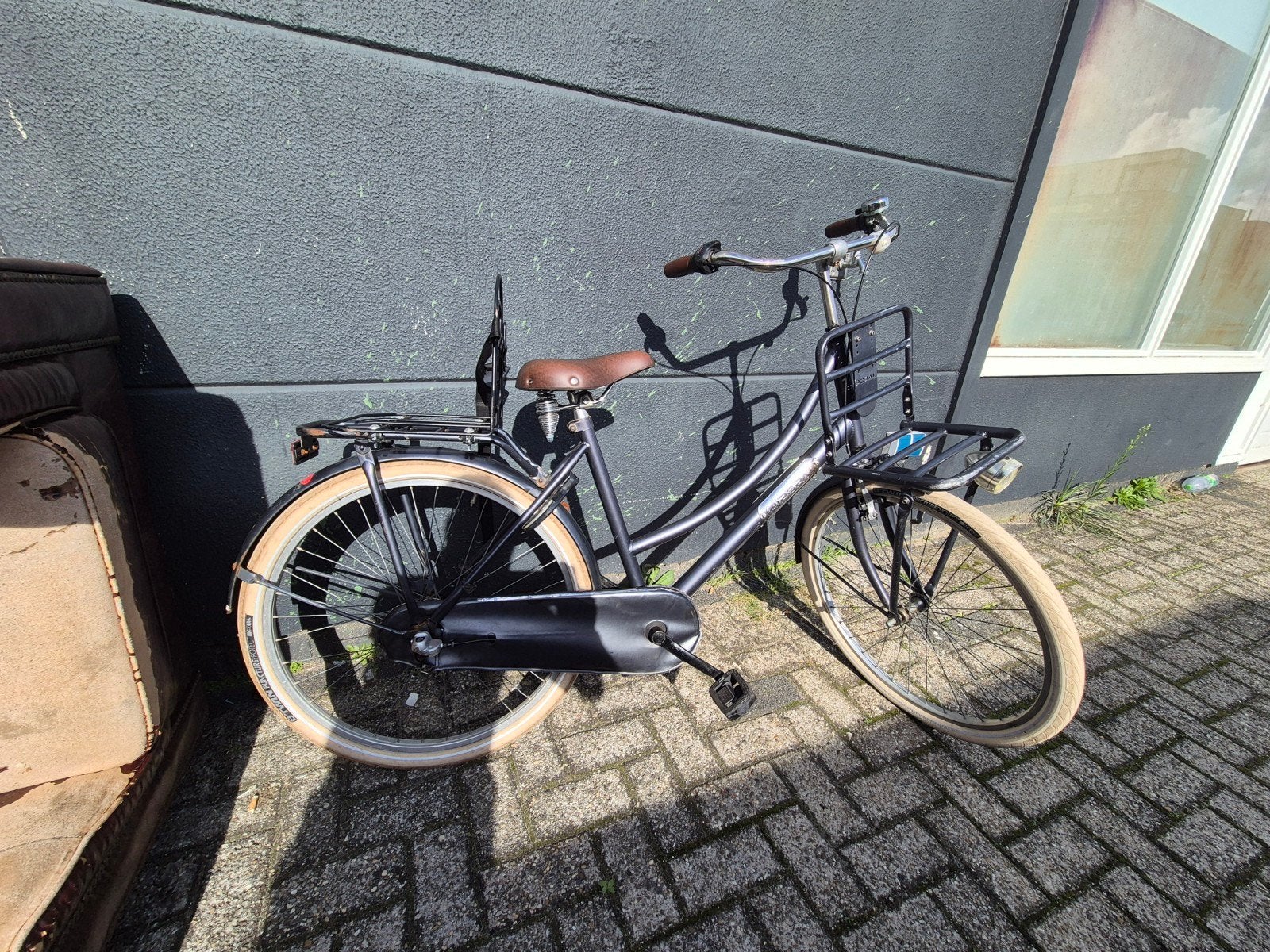 Popal transportfiets voor kinderen, Terugtraprem, Gebruikt, Versnellingen, 50 tot 53 cm