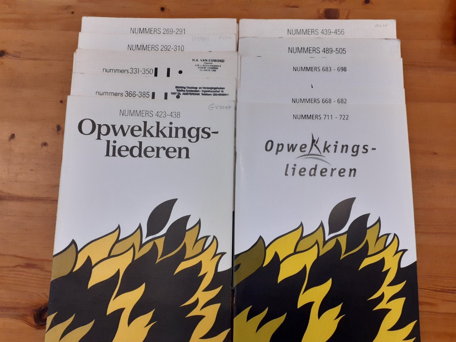 Opwekkingsliederen bundels - Diverse nummers, Ophalen of Verzenden, Artiest of Componist