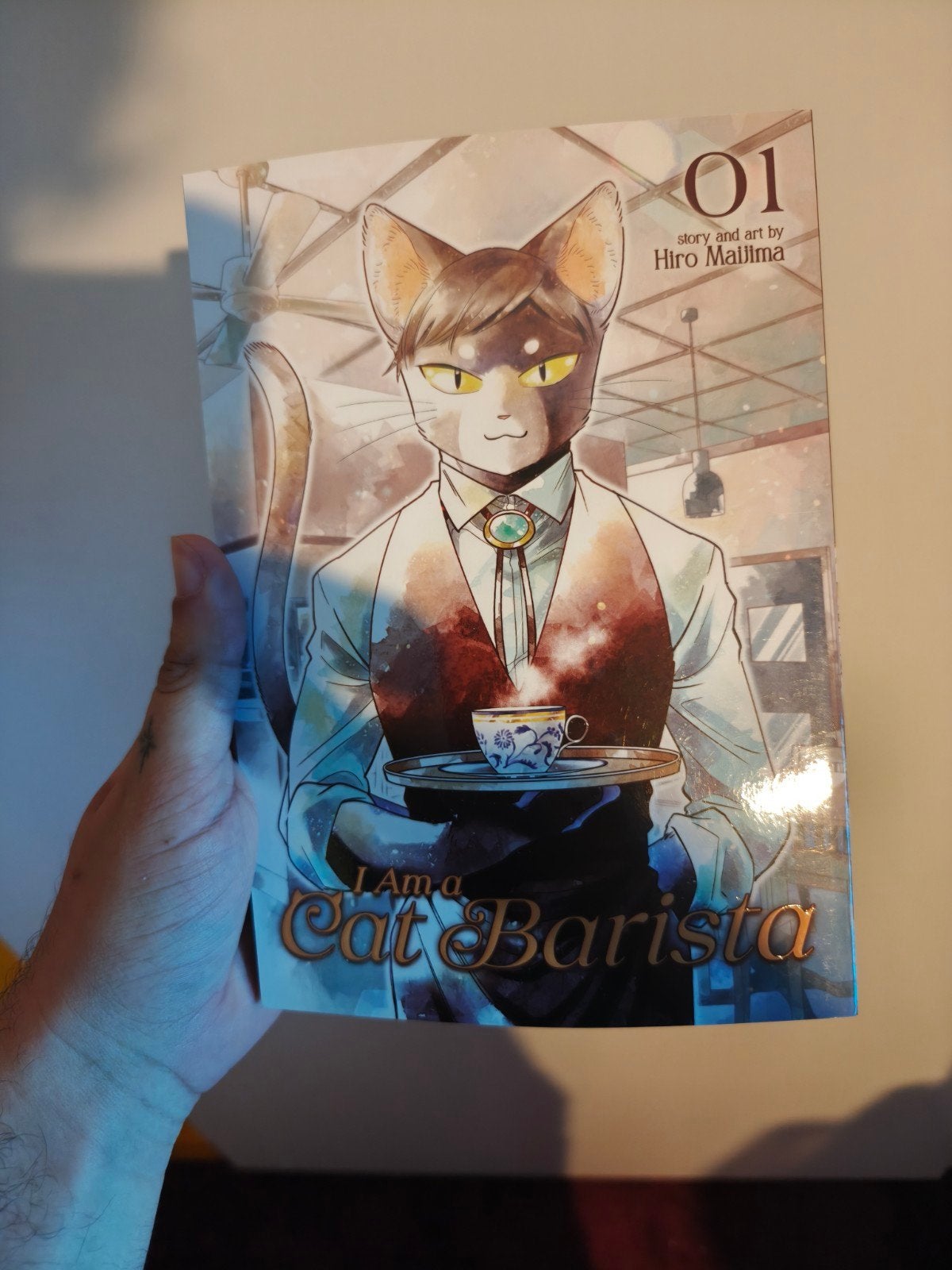 I Am a Cat Barista Manga - Zo goed als nieuw, Boeken, Ophalen, Zo goed als nieuw, Hiro Majima