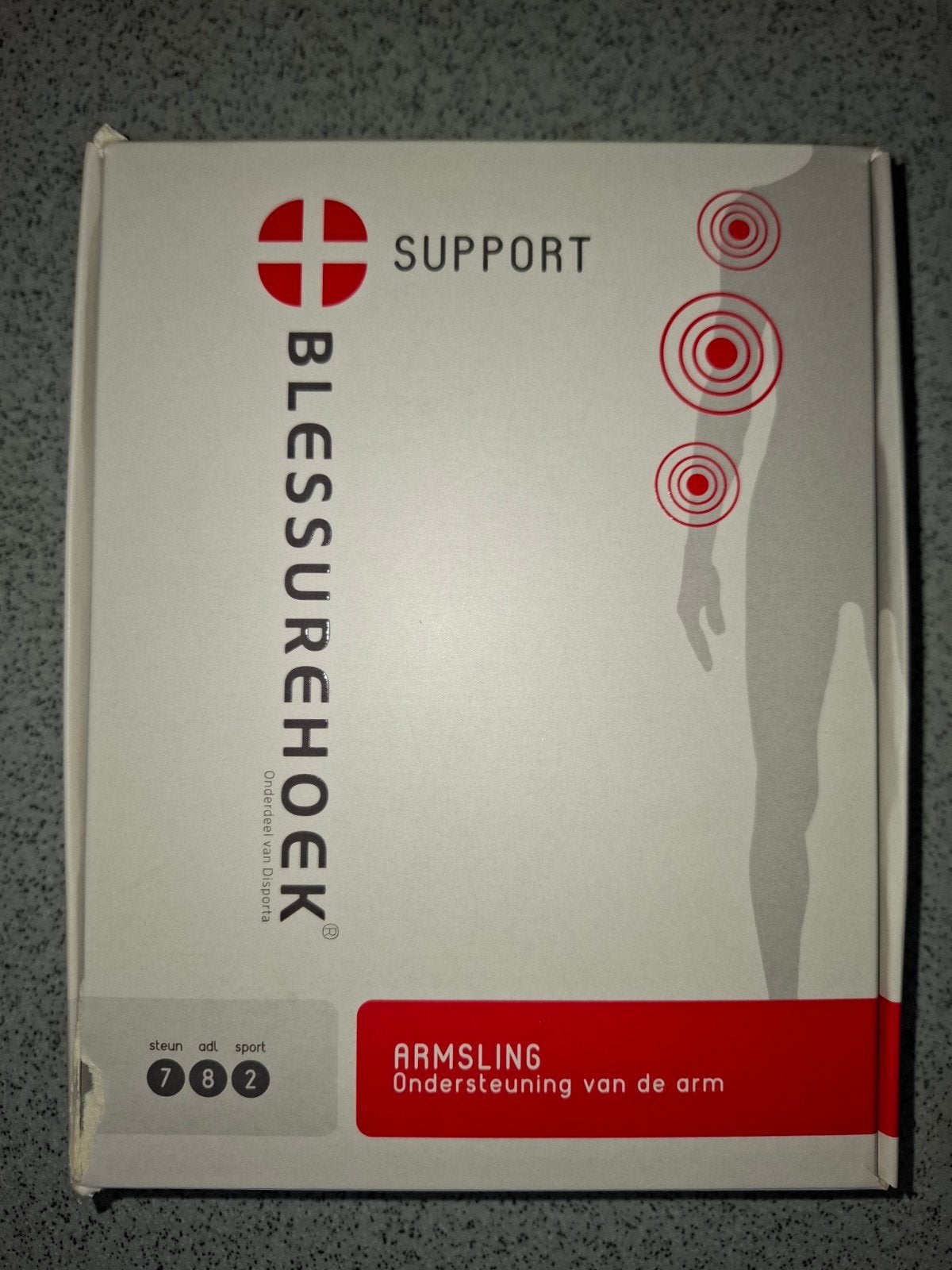 Blessurehoek Armsling / Mitella – Nieuw in doos!, Diversen, Ophalen of Verzenden, Nieuw