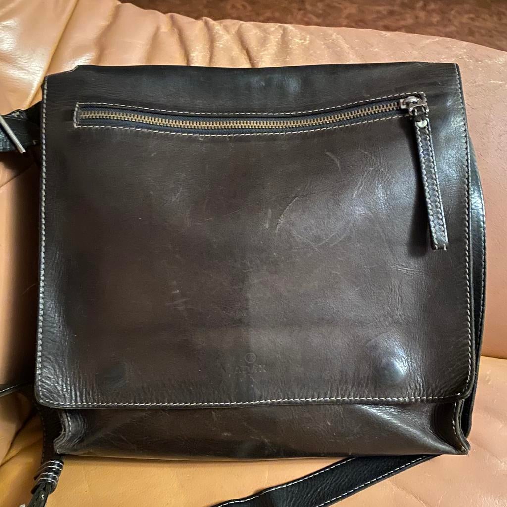 ADAX SCHOUDER-/CROSS BODY TAS ZWART, Overige merken, Gebruikt, Zwart, Ophalen of Verzenden