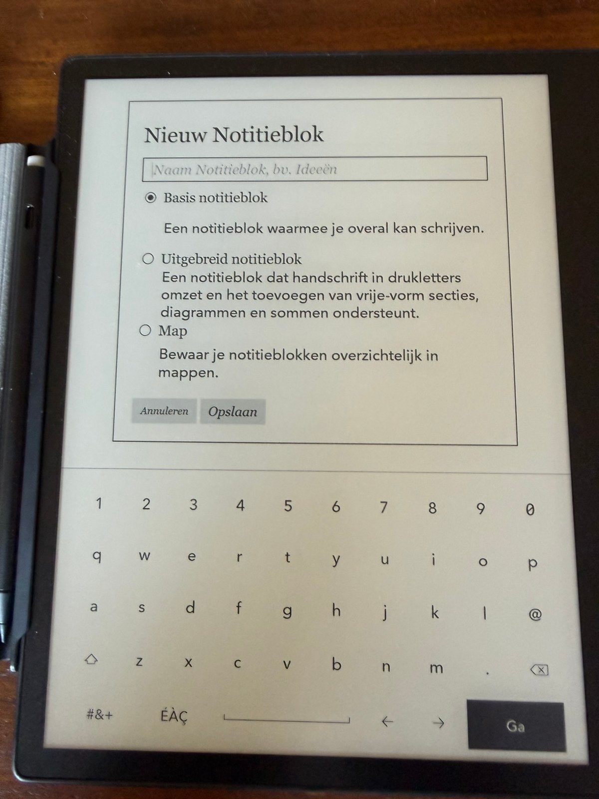 Kobo Elipsa 2E in doos + sleepcover, Computers en Software, E-readers, Verzenden, Zo goed als nieuw