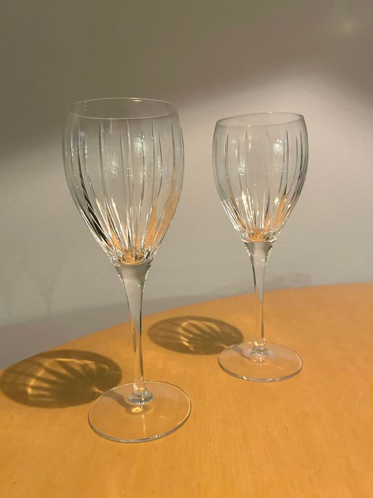 Wedgwood wijnglazen van kristal, Ophalen of Verzenden, Zo goed als nieuw, Overige typen