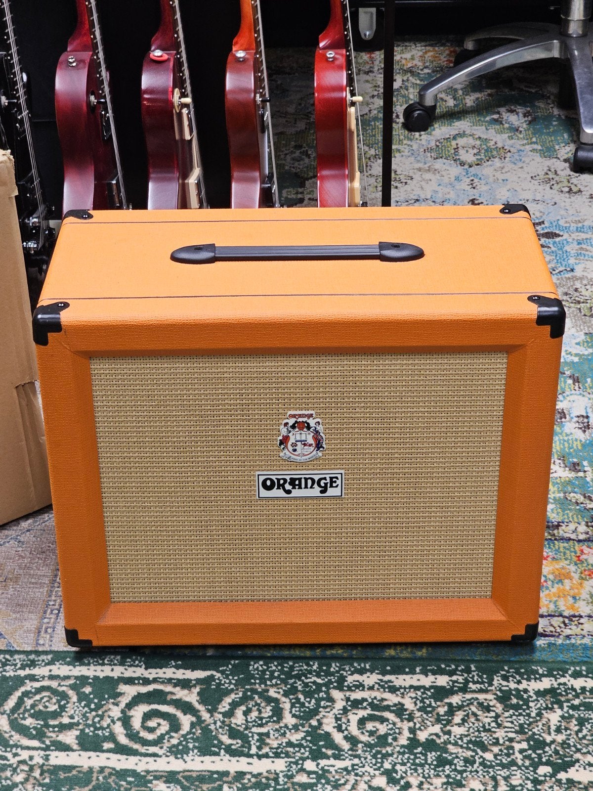 Orange PPC112 Gitaar Speaker Cabinet, Info@orangeamps.com, Orange Amplification, Minder dan 50 watt, 108-110 Theobald's Rd, London WC1X 8TN, UK