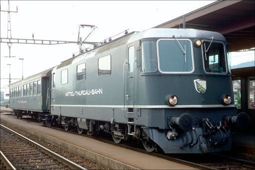 HAG 272 Zwitserse loc MThB( Mittel Thurgau Bahn ) v. Marklin, Hobby en Vrije tijd, Overige merken, Wisselstroom, Locomotief, Nieuw