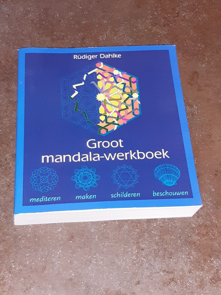 Groot mandala werkboek uitmuntend R. Dahike, Ophalen of Verzenden, Gelezen