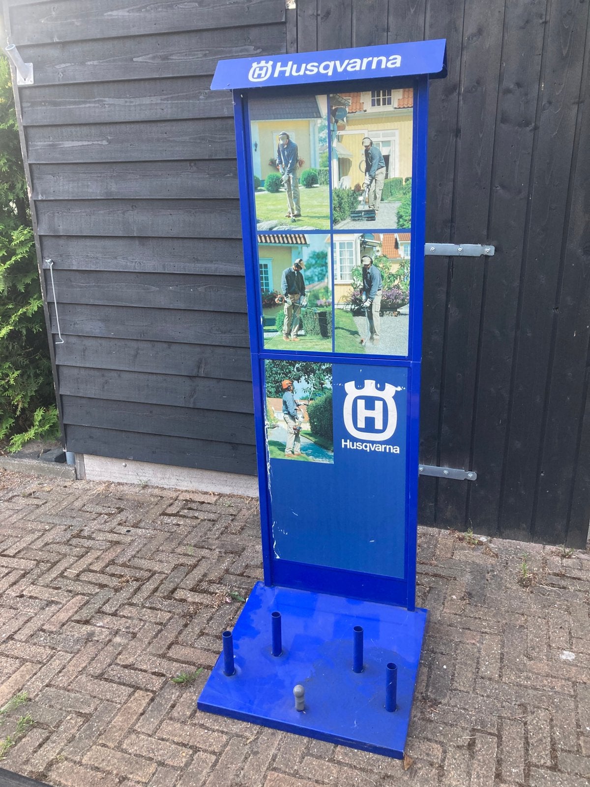 Reclame bord Husqvarna, Ophalen, Zo goed als nieuw