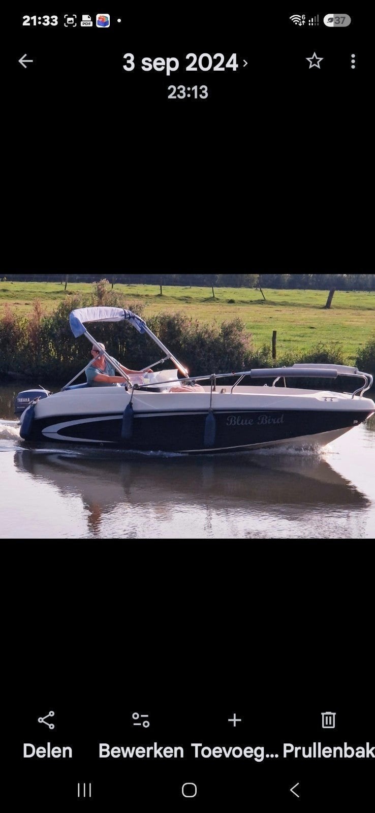 Prins 460 banta open console boot, Watersport en Boten, 10 tot 30 pk, Gebruikt, Viertaktmotor, 5 m