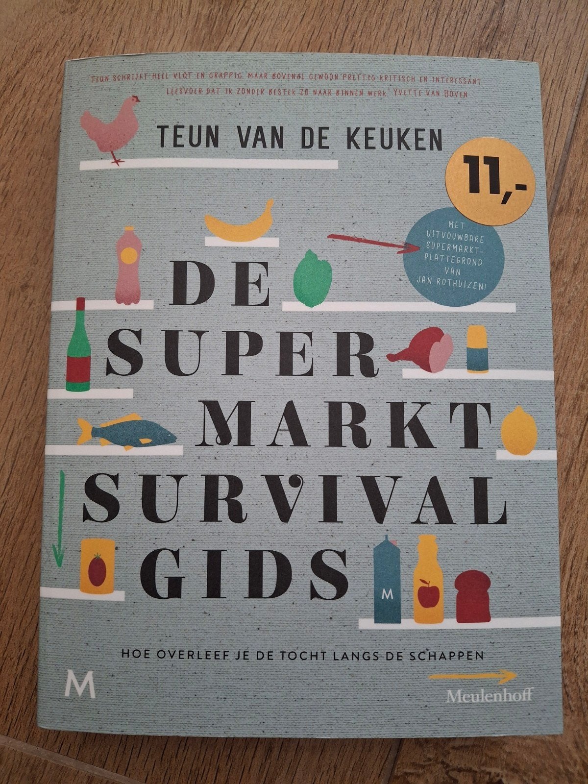 Teun van de Keuken - De supermarktsurvivalgids, Ophalen of Verzenden, Zo goed als nieuw, Teun van de Keuken
