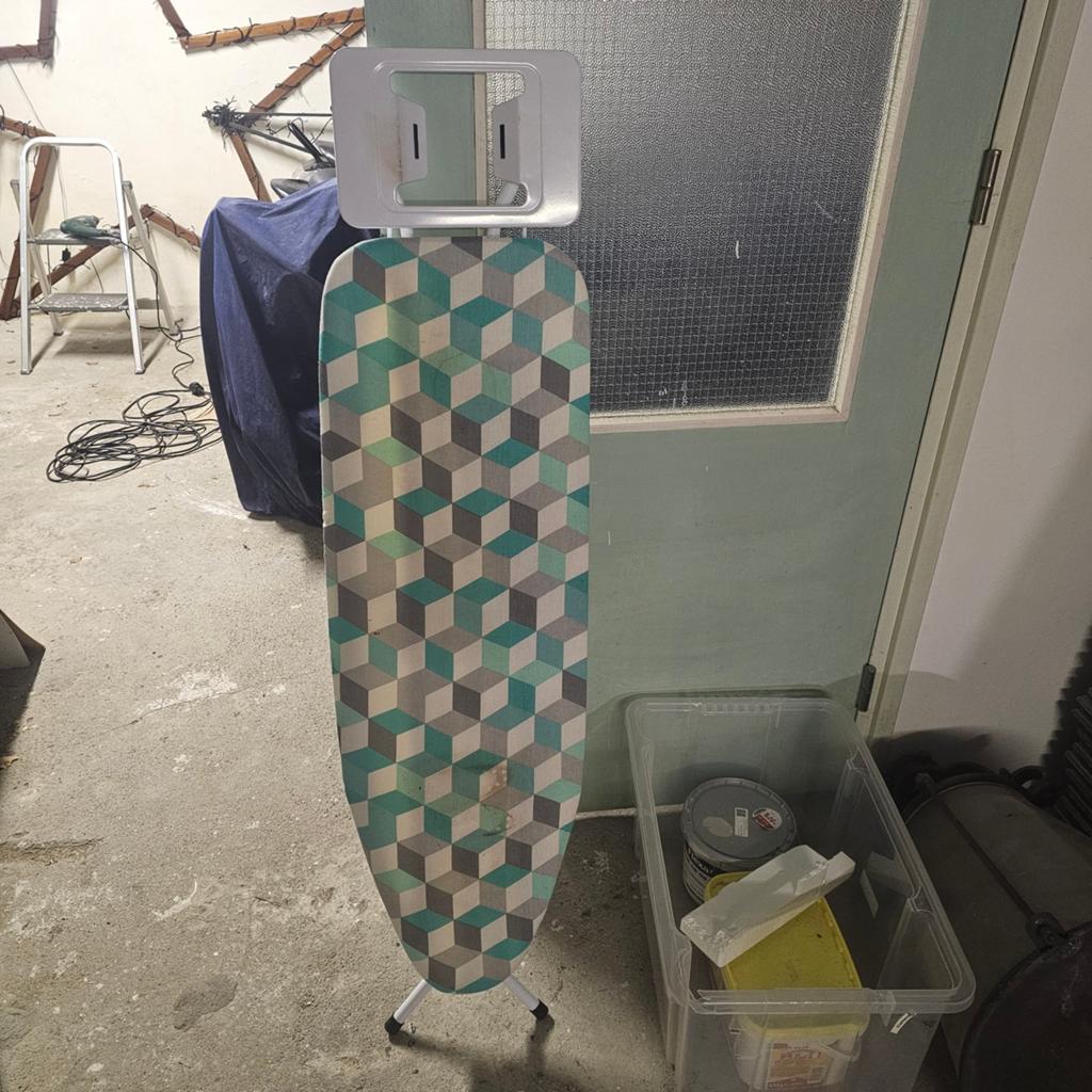 Metaltex Strijkplank met modern patroon, Ophalen, Gebruikt