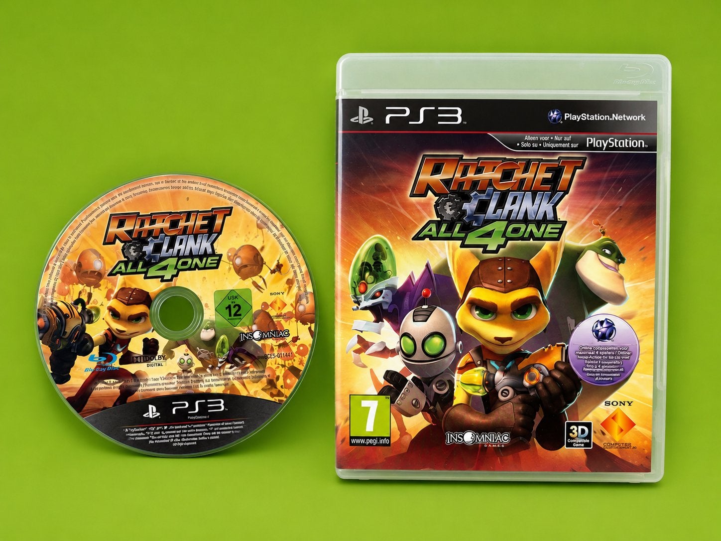 Ratchet & Clank: All 4 One, PS3, Spelcomputers en Games, Games | Sony PlayStation 3, Gebruikt, Overige genres, 1 speler, Ophalen of Verzenden