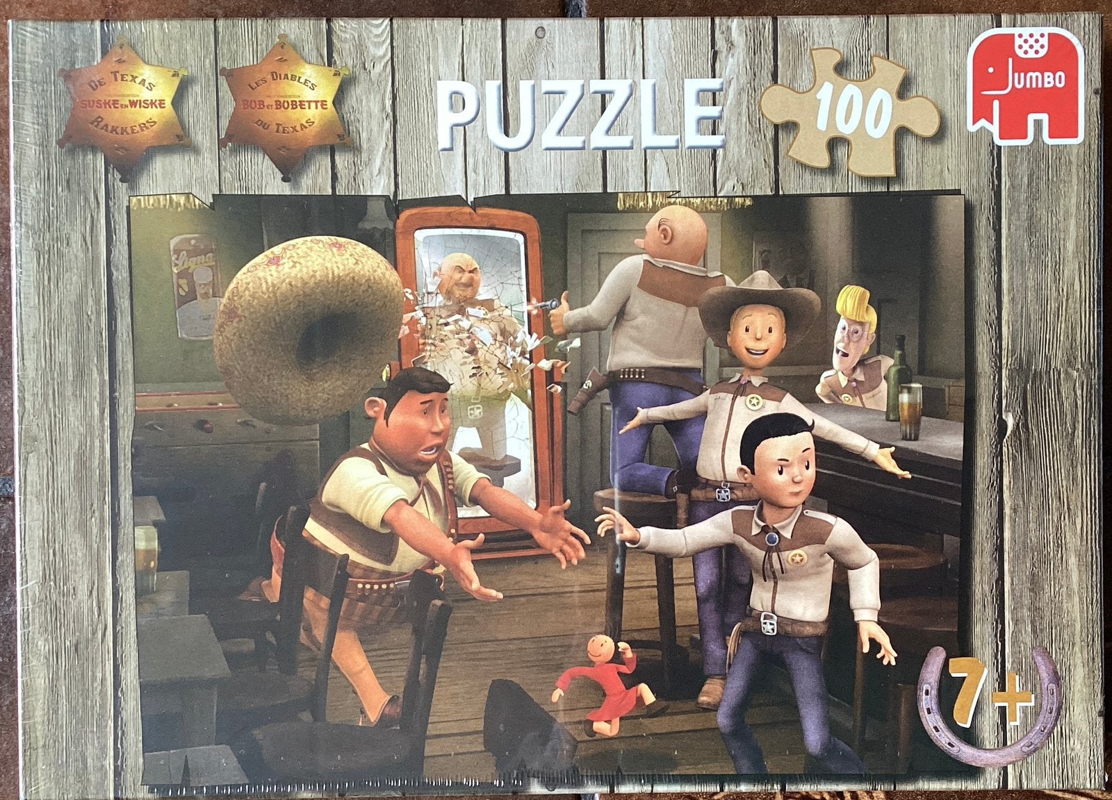 Bob en Bobette / Suske en Wiske puzzel, Hobby en Vrije tijd, Denksport en Puzzels, Ophalen of Verzenden, Minder dan 500 stukjes
