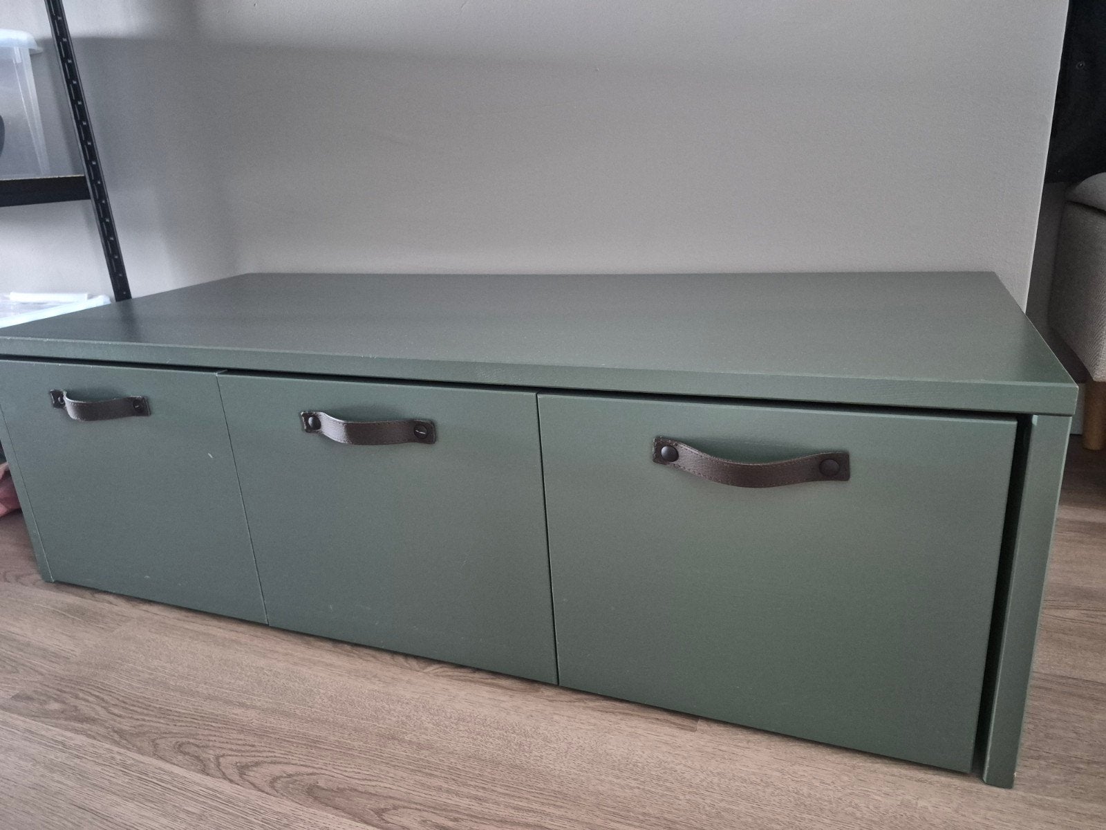 VTwonen Stage kast kistbank kleur Stage Green, Ophalen, Gebruikt, 100 tot 150 cm, Modern, Scandinavisch