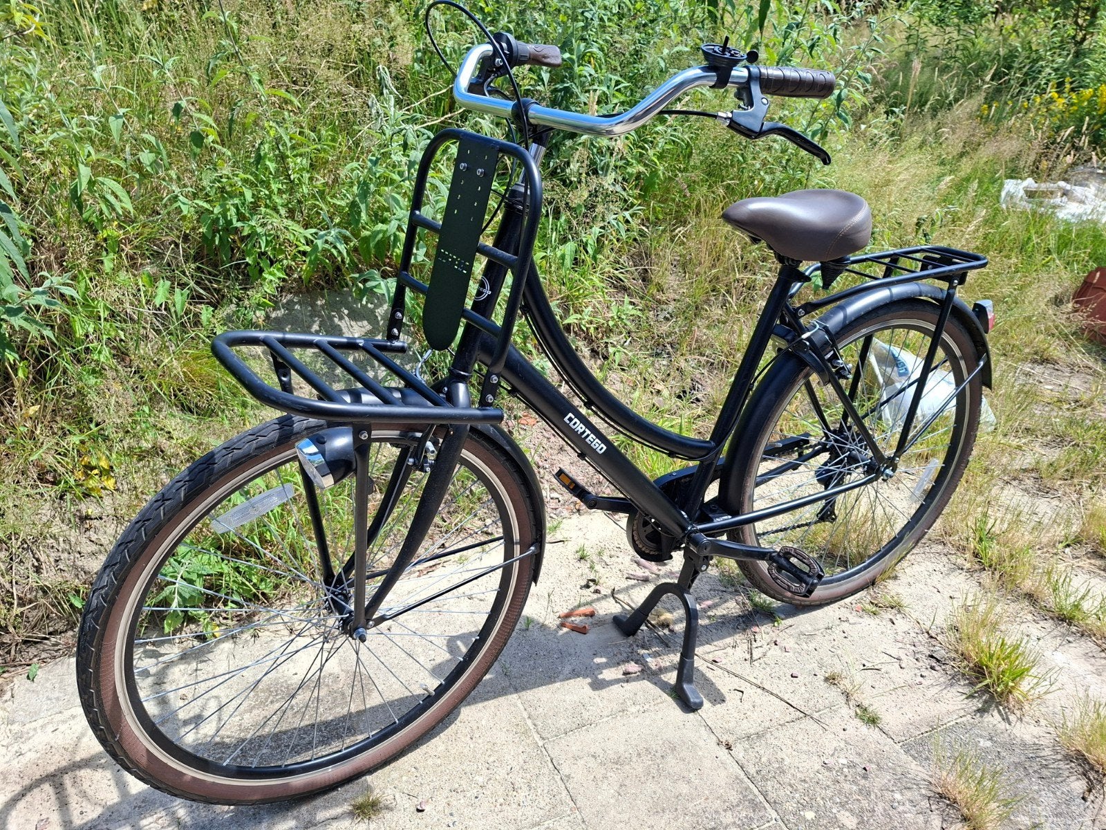 Cortego meisjesfiets 28 inch., Fietsen en Brommers, Gebruikt, Velgrem, Versnellingen, Cortego