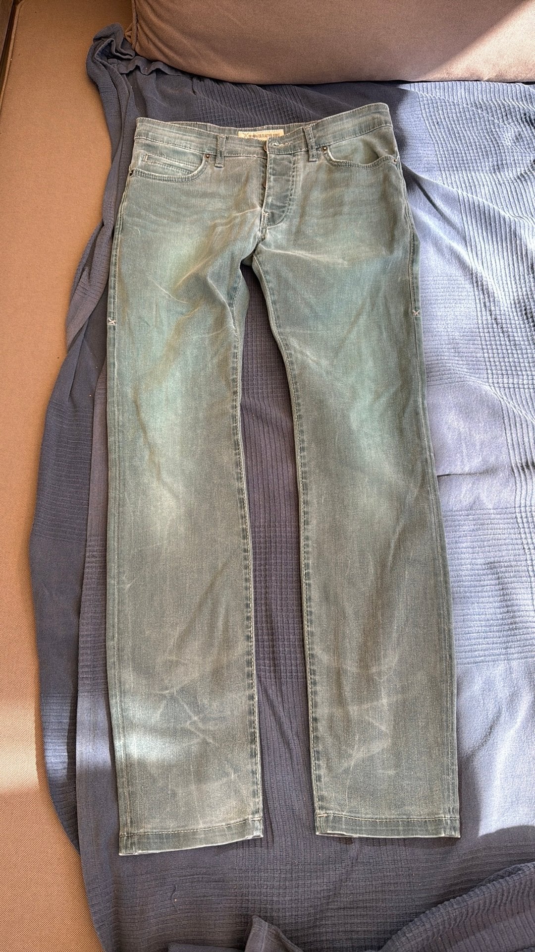 Jeans, smalle pijp, Kleding | Heren, Spijkerbroeken en Jeans, Ophalen of Verzenden, Zo goed als nieuw, Blauw, W32 (confectie 46) of kleiner