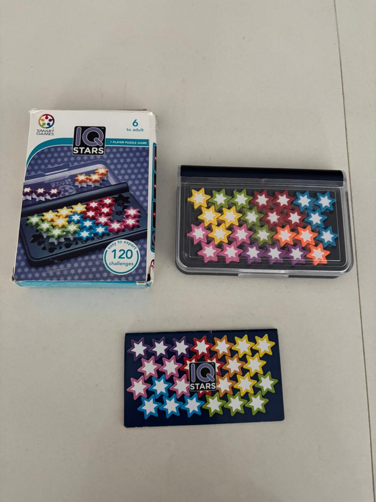 Smart games iq stars puzzelspel compleet netjes in doosje!, Kinderen en Baby's, Speelgoed | Educatief en Creatief, Ophalen of Verzenden