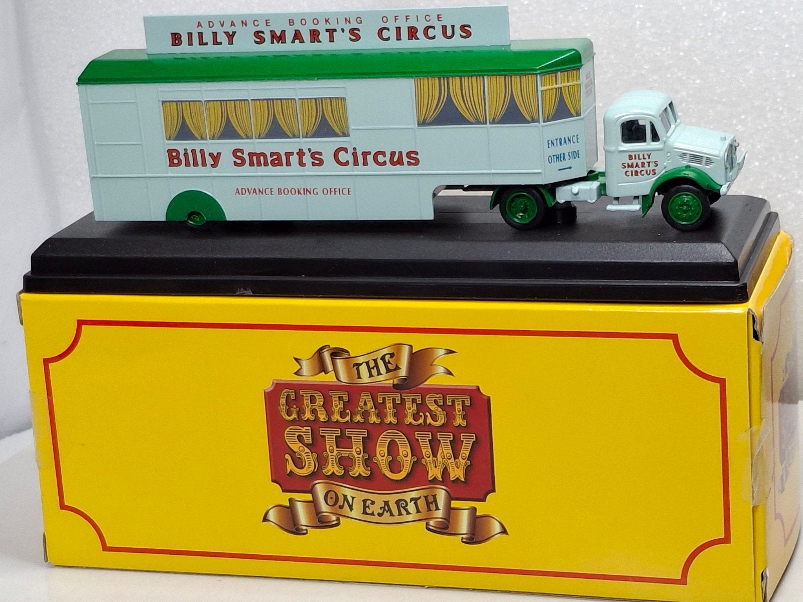 Billy Smart's Circus Bedford OX & Booking Trailer - Nieuw, Verzenden, Nieuw