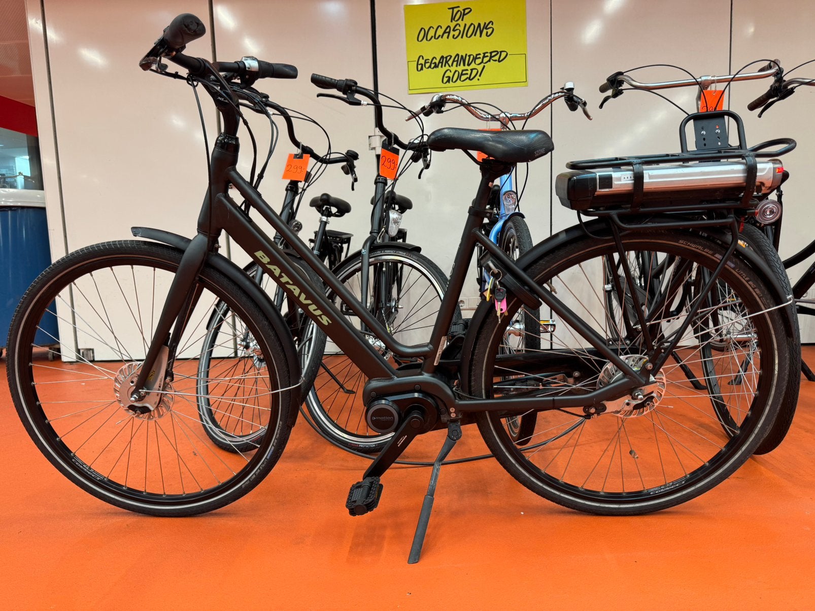 Batavus Fonk (nieuw accu) elektrische fiets middenmoter 2022, Fietsen en Brommers, Elektrische fietsen, 47 tot 51 cm, Ophalen