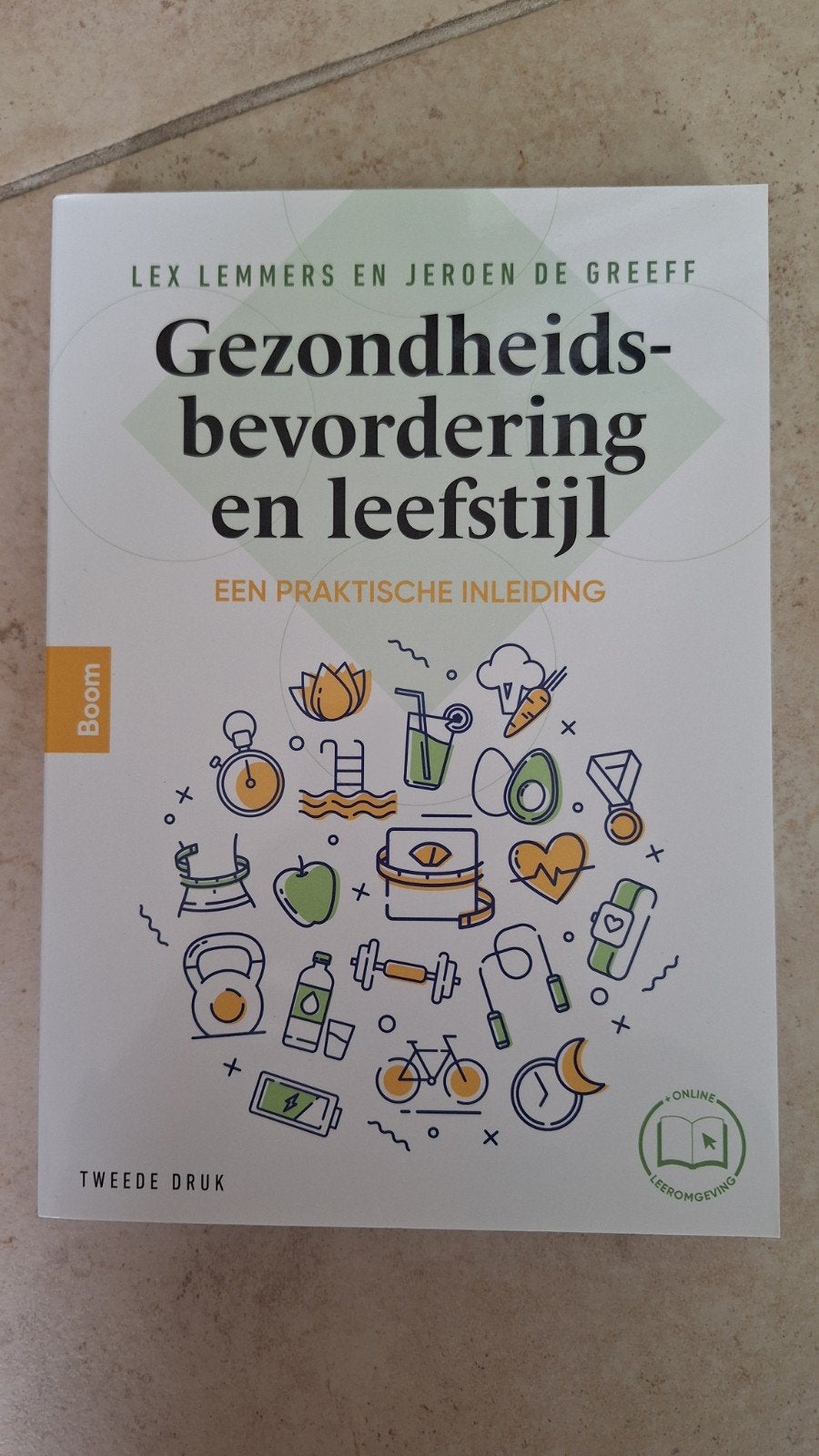 Lex Lemmers - Gezondheidsbevordering en leefstijl, Lex Lemmers; Jeroen de Greeff, Ophalen of Verzenden, Zo goed als nieuw, Nederlands