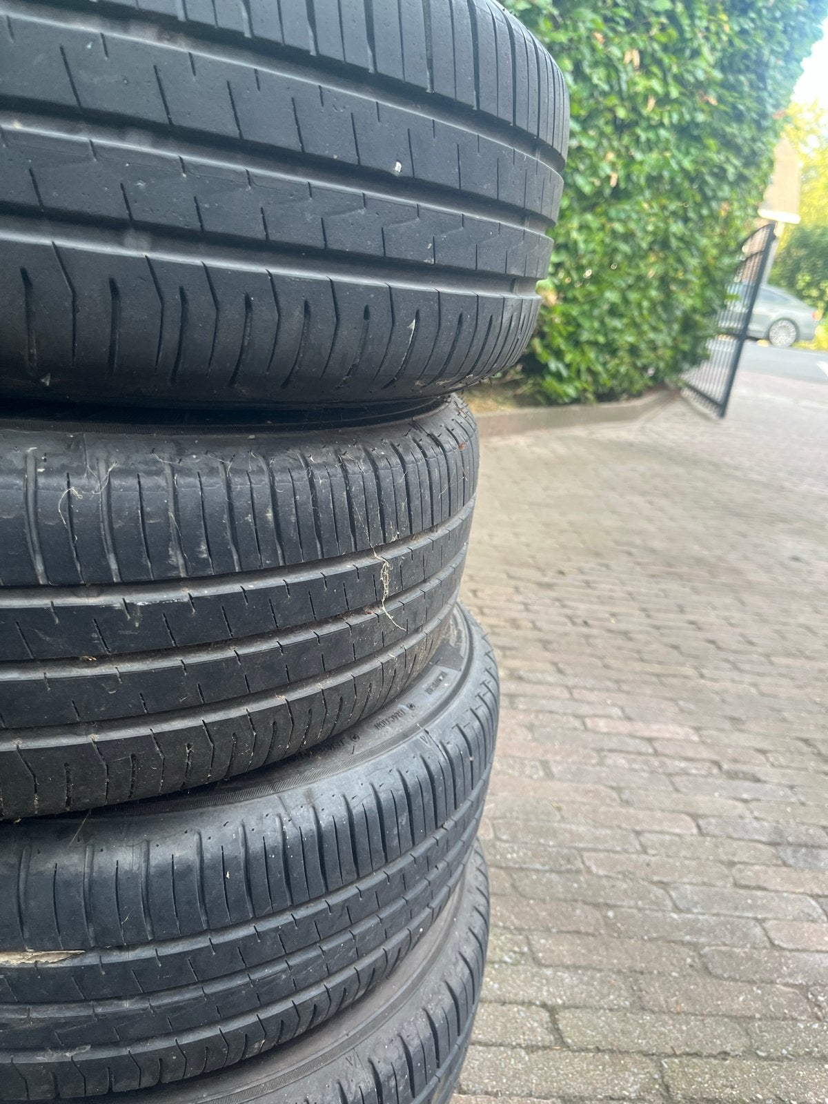 Gebruikte zomerbanden met velgen - 195/65R15, Ophalen, Gebruikt, 15 inch, Banden en Velgen