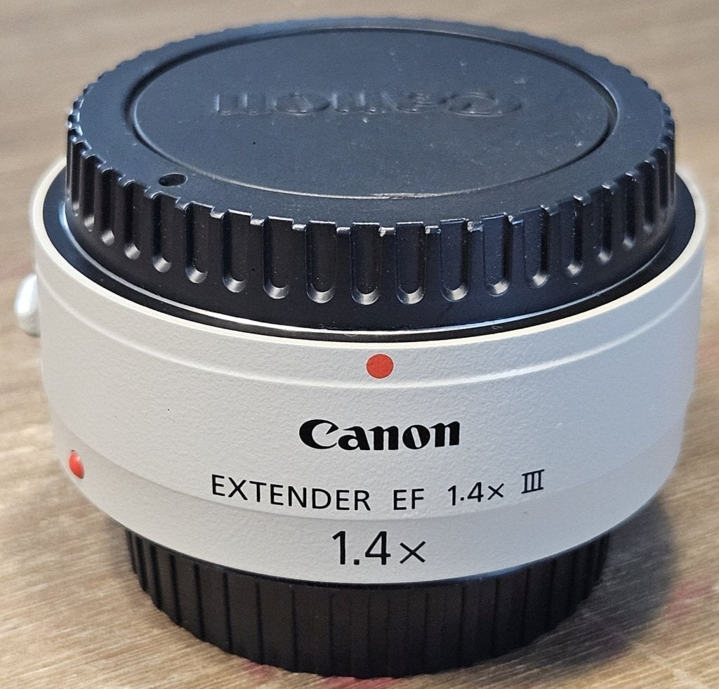 Canon EF extender 1.4x Mark III in zeer mooie staat, Ophalen, Autofocus, Canon, Zo goed als nieuw