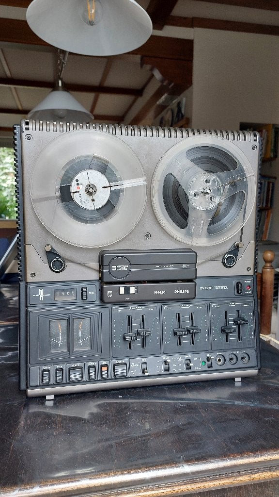 Philips bandrecorder N4420, Ophalen, Bandrecorder, Met banden