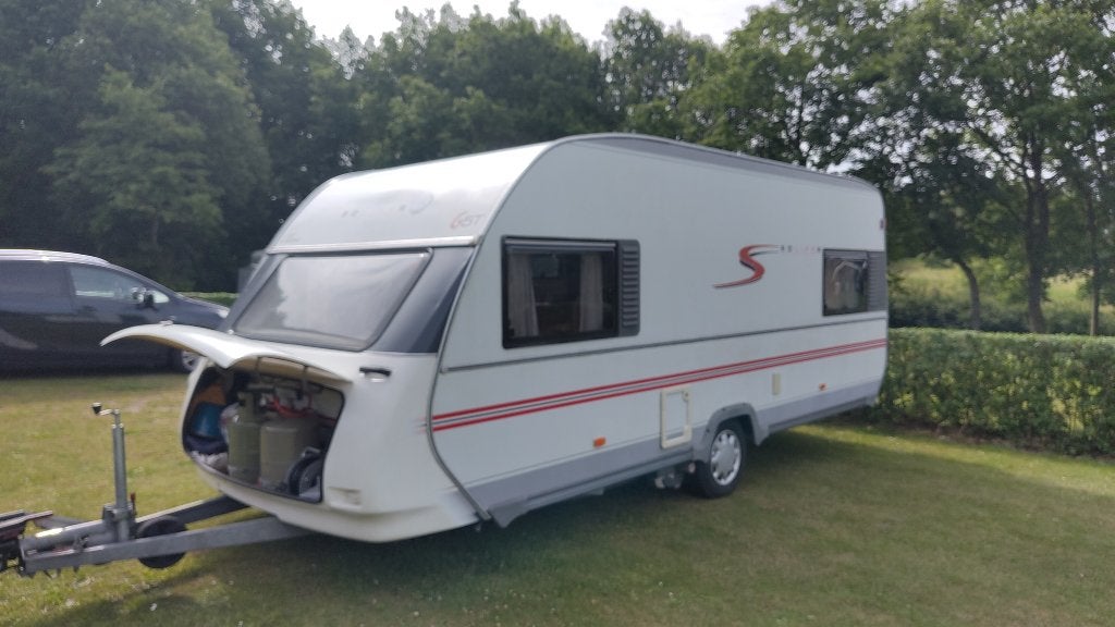 Solifer Caravan, Dwarsbed, 7 tot 8 meter, Particulier, Schokbreker