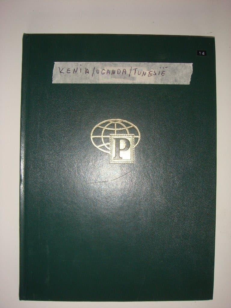 postzegels Kenia ,Uganda ,Tunesie, Ophalen of Verzenden, Overige landen, Gestempeld
