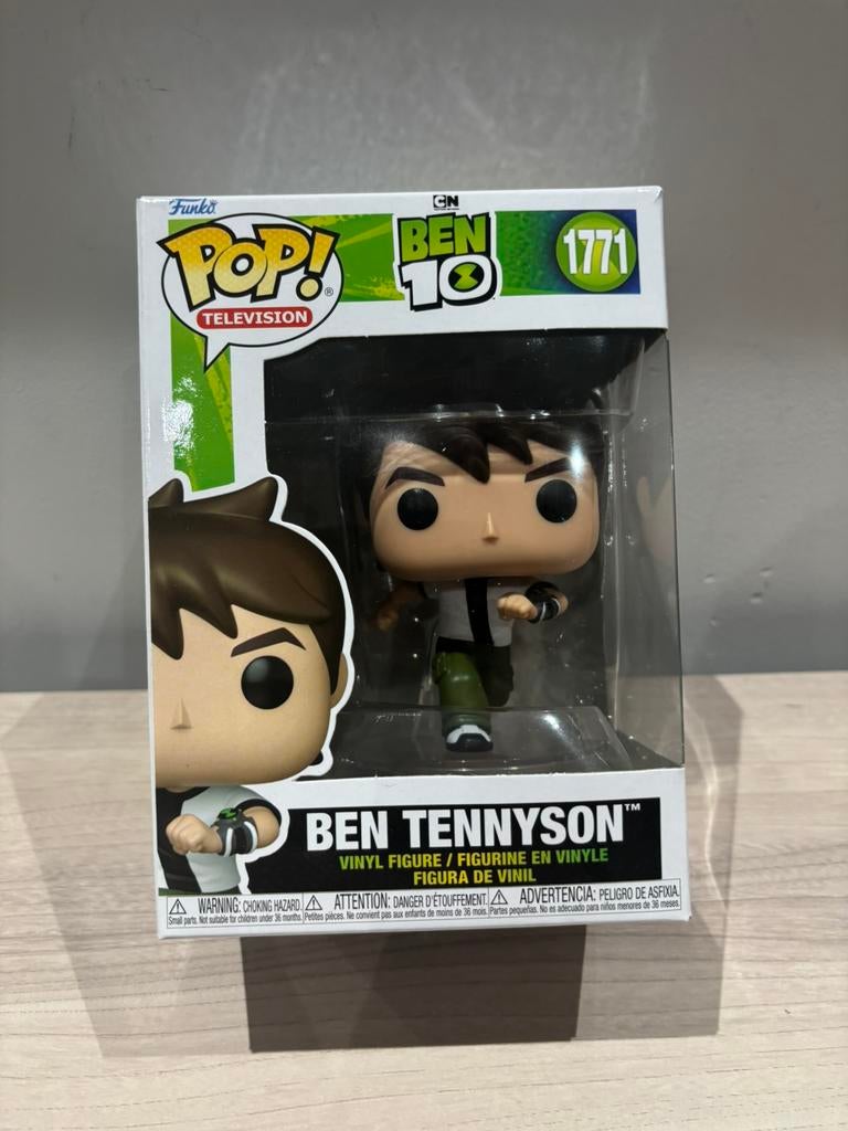 Funko Pop! Ben Tennyson #1771 – Ben 10 Vinyl, Funko Europe, Ophalen of Verzenden, Zo goed als nieuw, 4th floor, 1 Queen Caroline St, London W6 9YN, Verenigd Koninkrijk