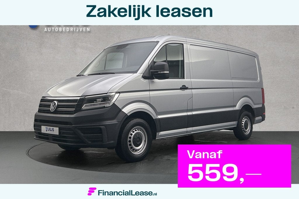 Volkswagen Crafter 2.0 TDI L3H2 177PK DSG | LED koplampen |, Stof, Gebruikt, 4 cilinders, Volkswagen