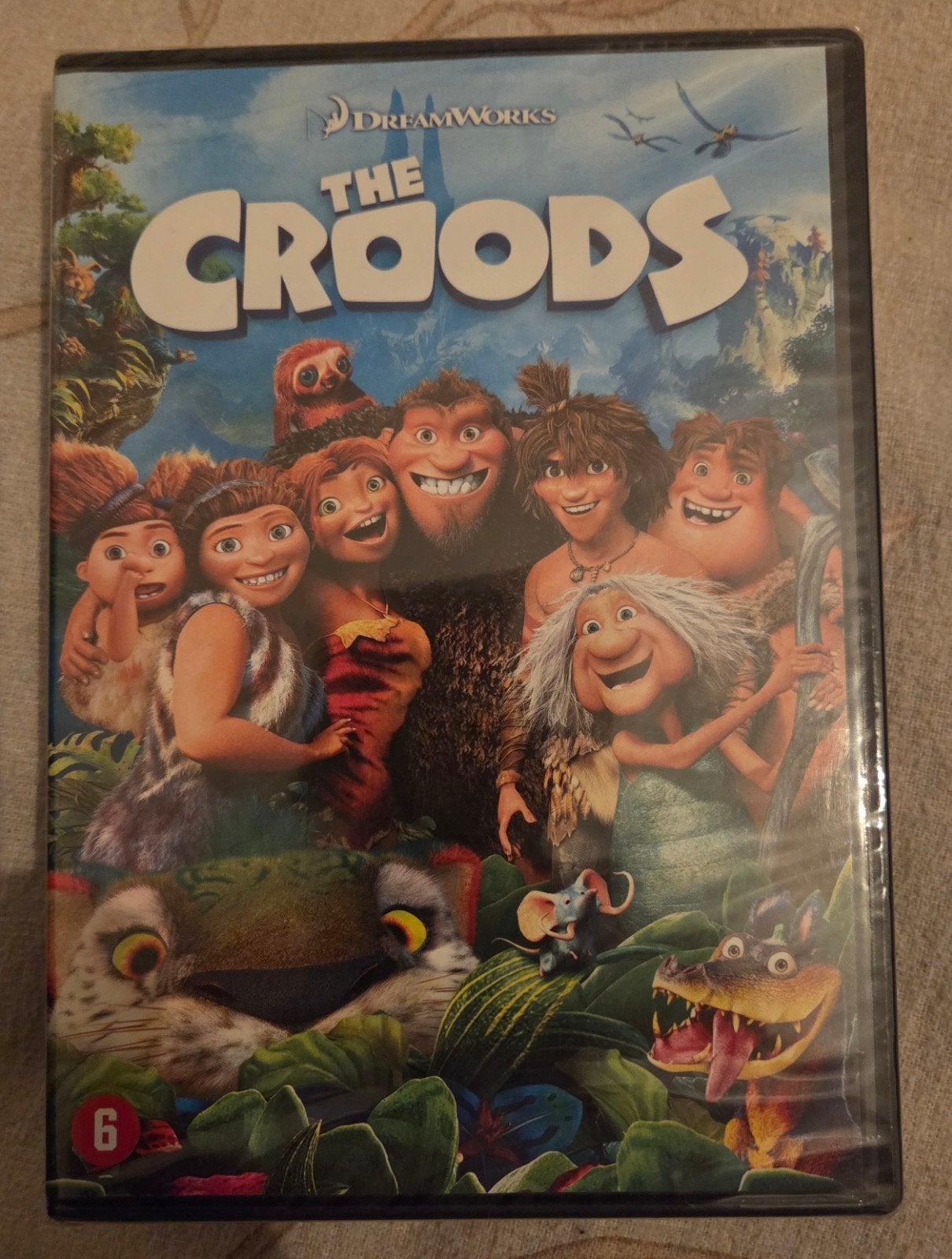 DVD The Croods - Nieuw en Geseald, Avontuur, Alle leeftijden, Ophalen of Verzenden, Nieuw in verpakking