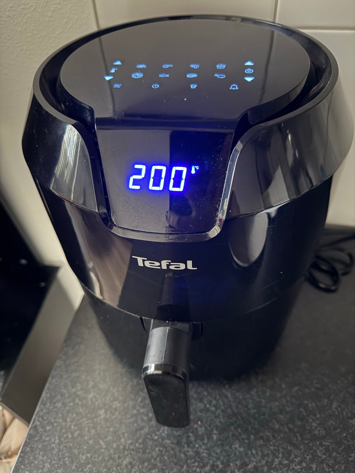 Tefal Airfryer - Zo goed als nieuw, Ophalen, Zo goed als nieuw, Airfryer, 1000 t/m 1499 gram
