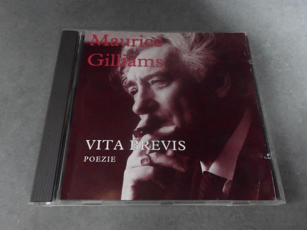 Maurice Gilliams / Vita Brevis - poezie - CD, Verzenden, Gebruikt, Overige genres