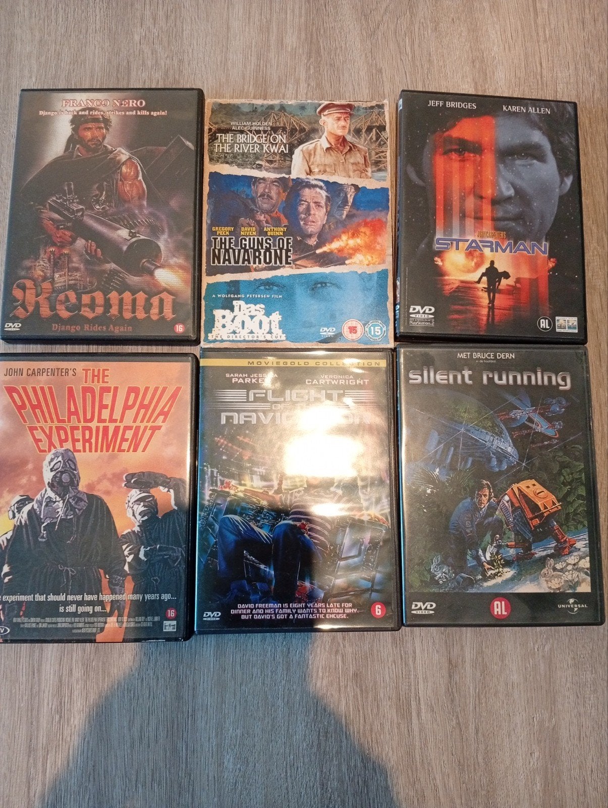Set met diverse films. O.a. Keoma - Franco Nero Western DVD, Vanaf 16 jaar, Verzenden, Gebruikt