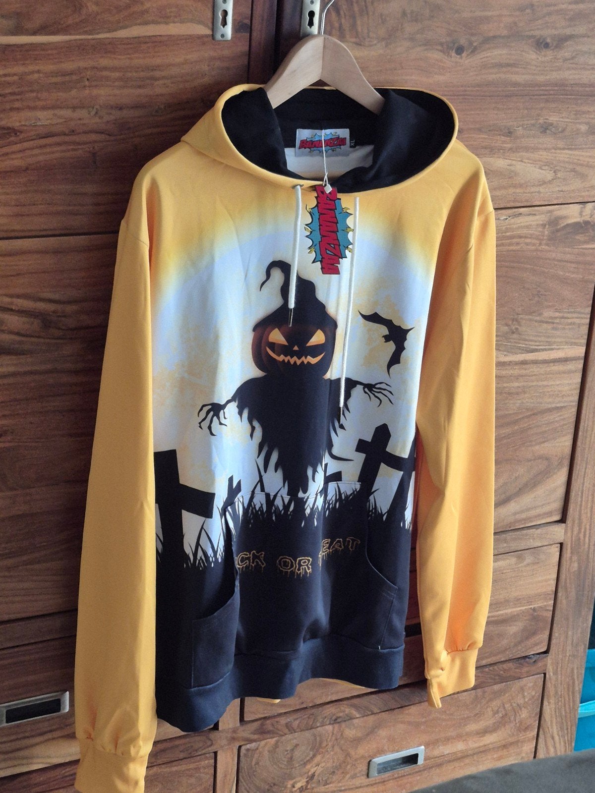 Halloween hoody gaaf XL NIEUW met label, Ophalen of Verzenden, Nieuw, Maat 56/58 (XL), Meerkleurig