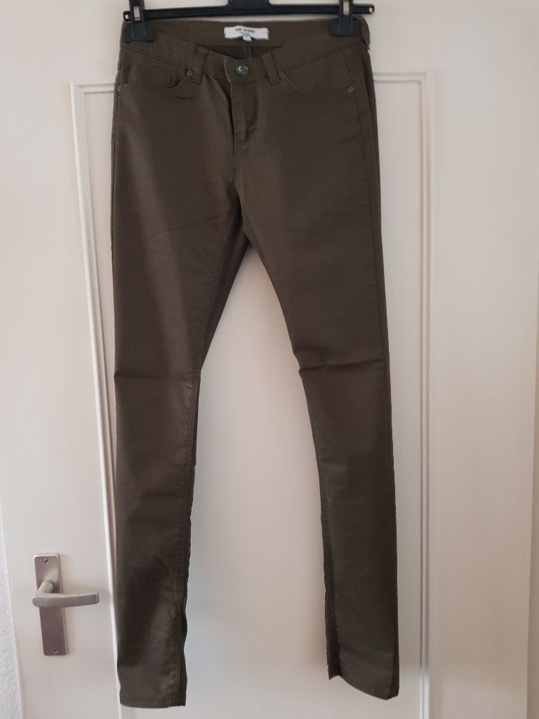 @ gecoate donker groene jeans the sting maat xs, Ophalen of Verzenden, Zo goed als nieuw, Maat 34 (XS) of kleiner, Lang
