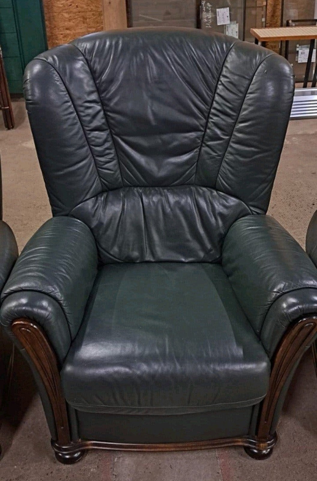2 luxe leren fauteuils 2 stoelen met 3 zits bank, Huis en Inrichting, Gebruikt, Klassiek, Ophalen of Verzenden, Leer