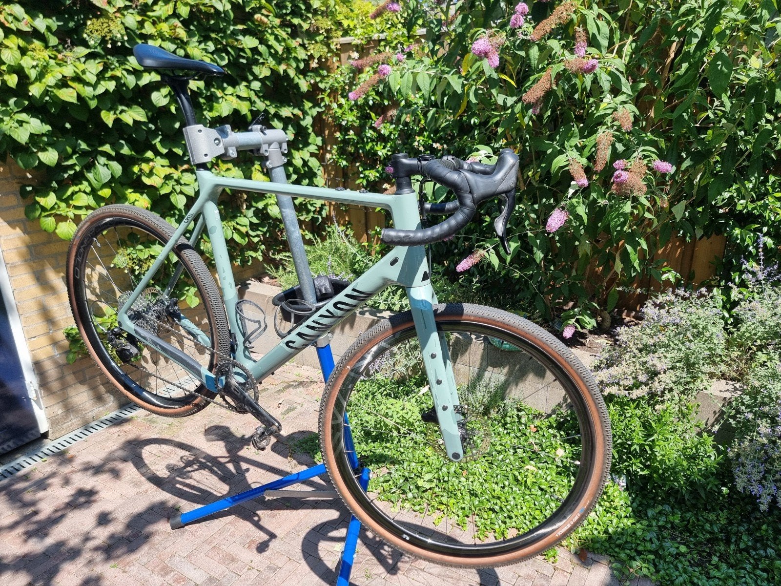 Canyon Grizl CF SL E-kar 2XL - Topconditie, Campagnolo, Overige merken, 28 inch, Carbon, 10 tot 15 versnellingen